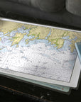 Groton to Stonington (Mystic) Connecticut Placemat