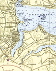Newport, RI (Narragansett Bay) Chart Blanket