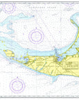 Nantucket Nautical Chart Placemat