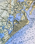 Cape May Chart Towel Quick Dry Towel