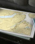 Boston & Brookline Urban Chart Placemat
