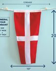 4 Nautical Signal Flag - Maritime Tribes USASignal Flag