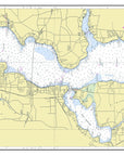 St. John’s River, Florida Chart Placemat