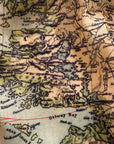 Ireland Vintage Map Scarf