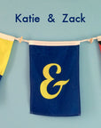 Ampersand Nautical Flag – “&” Flag for Weddings, Families & Celebrations