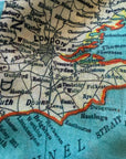 U.K. Vintage Map Scarf