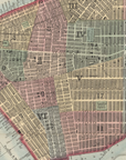 Manhattan Street Pattern Close up