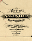 Nashville, TN Map Cartouche
