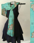U.K. Vintage Map Scarf