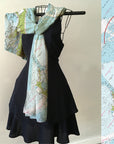 Imray's Bermuda Nautical Chart Scarf