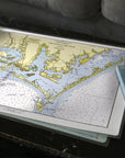 Beaufort, North Carolina Chart Placemat - Maritime Tribes USALaminated Placemat
