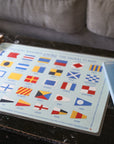 Boothbay to Bath, Maine Nautical Chart Placemat - Maritime Tribes USALaminated Placemat