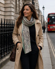 London Vintage Map Scarf