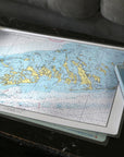 Key West to Big Pine Key, Florida Chart Placemat - Maritime Tribes USALaminated Placemat