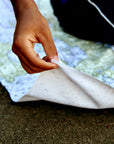 Anguilla Sea Glass Map Quick Dry Towel - Maritime Tribes USATowel