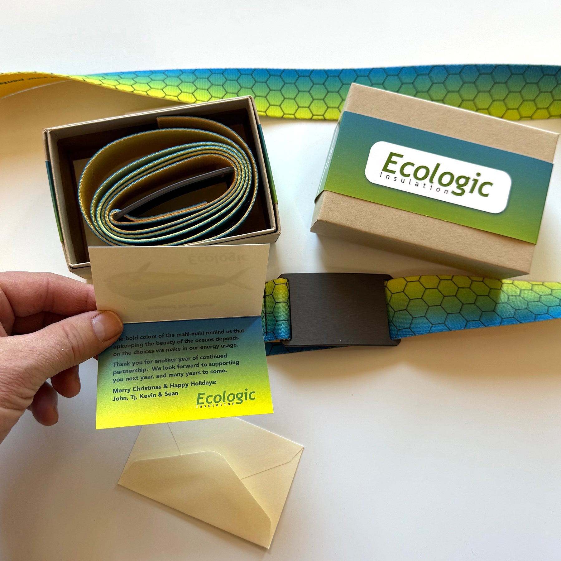 Hooked on Innovation: How a Mahi-Mahi Inspired Belt Became Our Favorite Corporate Gift