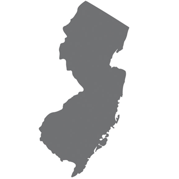 New Jersey Single Placemats