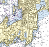 Newport, RI (Narragansett Bay) Chart Blanket