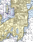 Newport, RI (Narragansett Bay) Chart Blanket