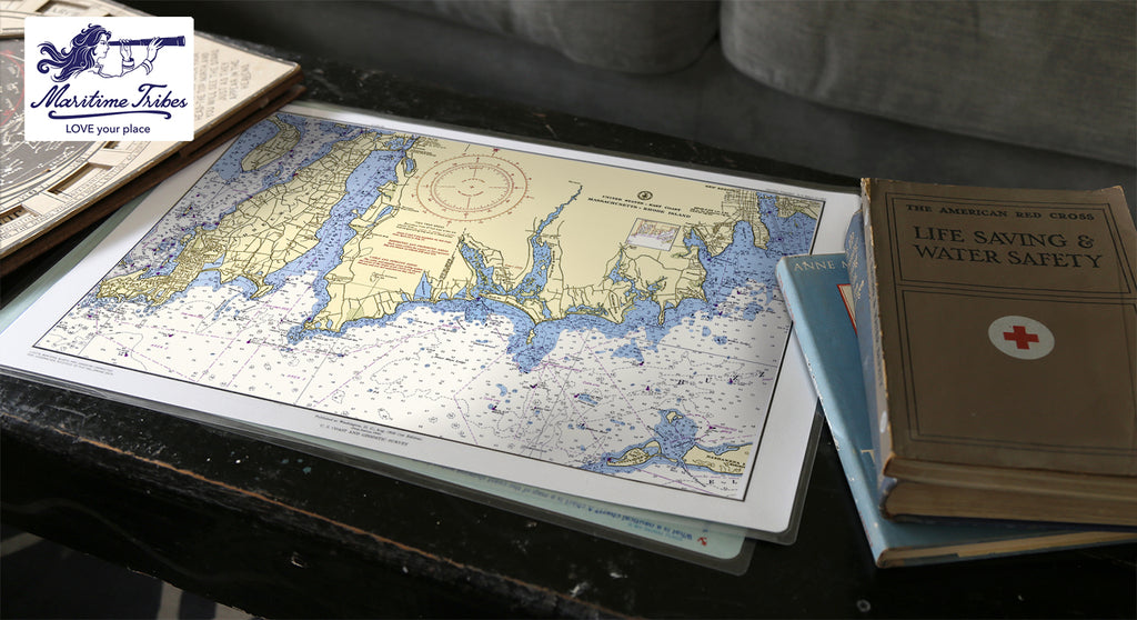 Sakonnet River to Dartmouth, MA Chart Placemat
