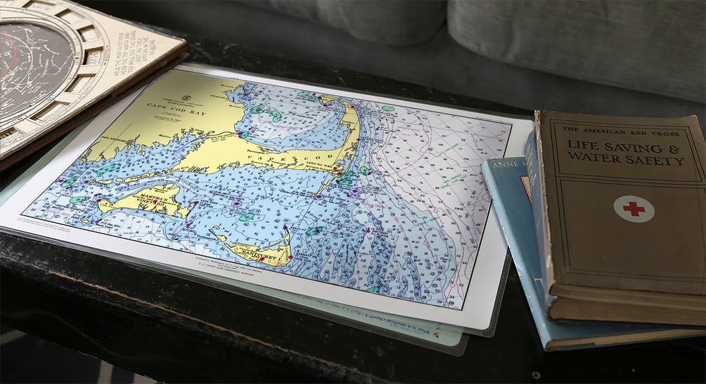 Cape Cod & the Islands Chart Placemat