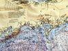 Cape Cod, MA Nautical Chart Blanket