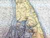 Cape Cod, MA Nautical Chart Blanket
