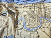 Lake Pontchartrain, New Orleans LA Nautical Chart Blanket