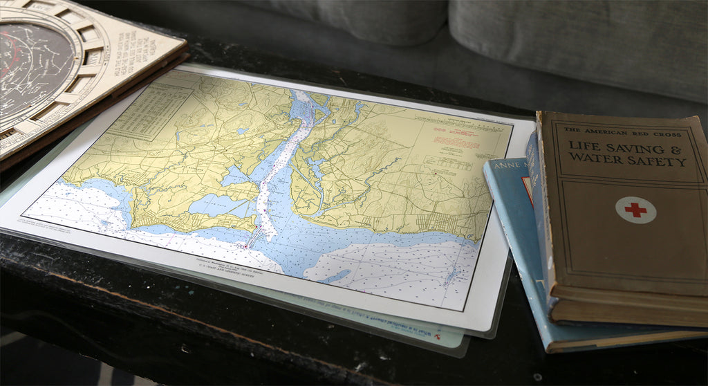 Old Saybrook, CT Chart Placemat