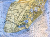 Cape May Chart Towel Quick Dry Towel