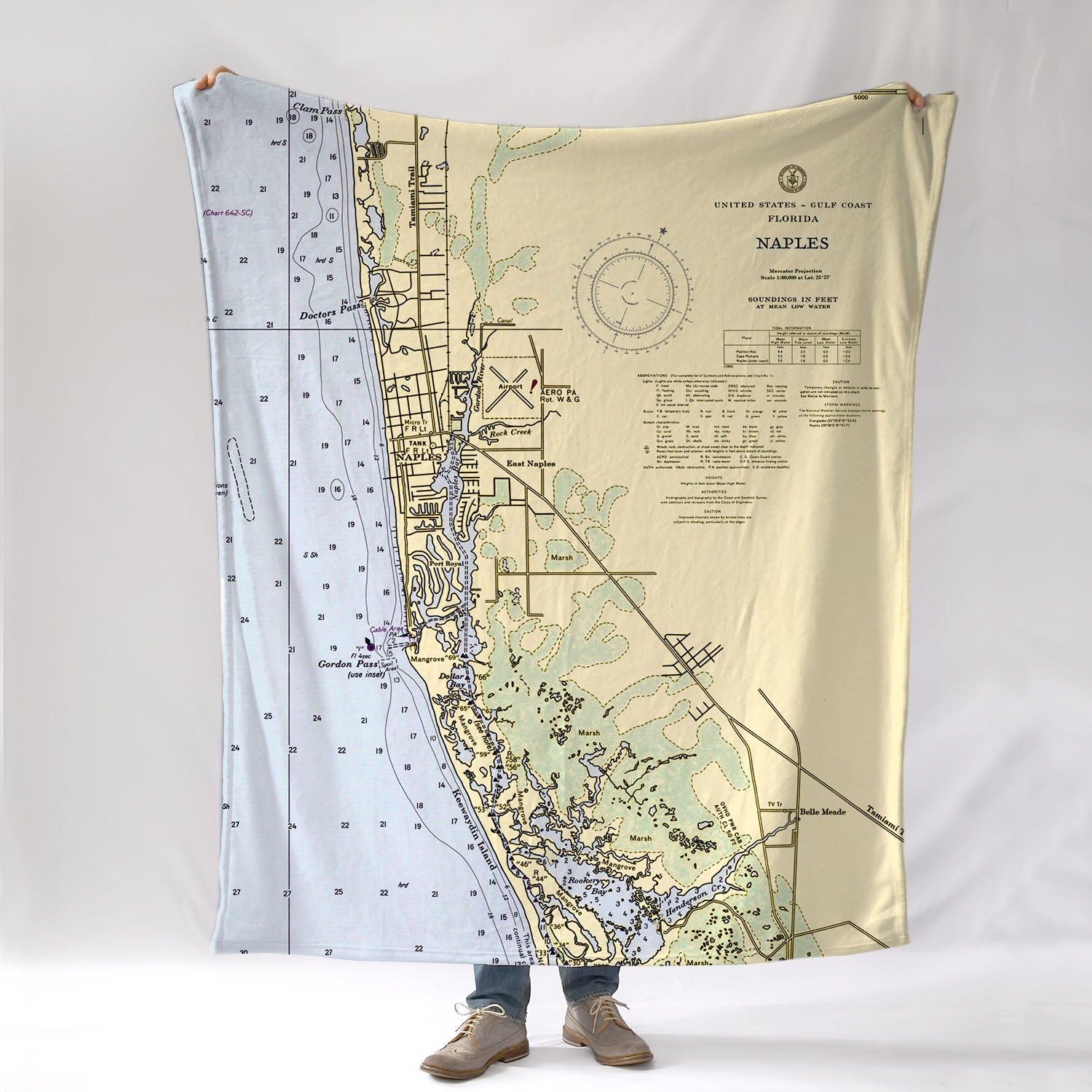 Naples Chart Blanket