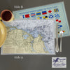 Cohasset, MA Vintage Chart Placemat