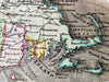 New England Antique Map Blanket