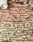 New England Antique Map Blanket