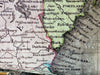 New England Antique Map Blanket