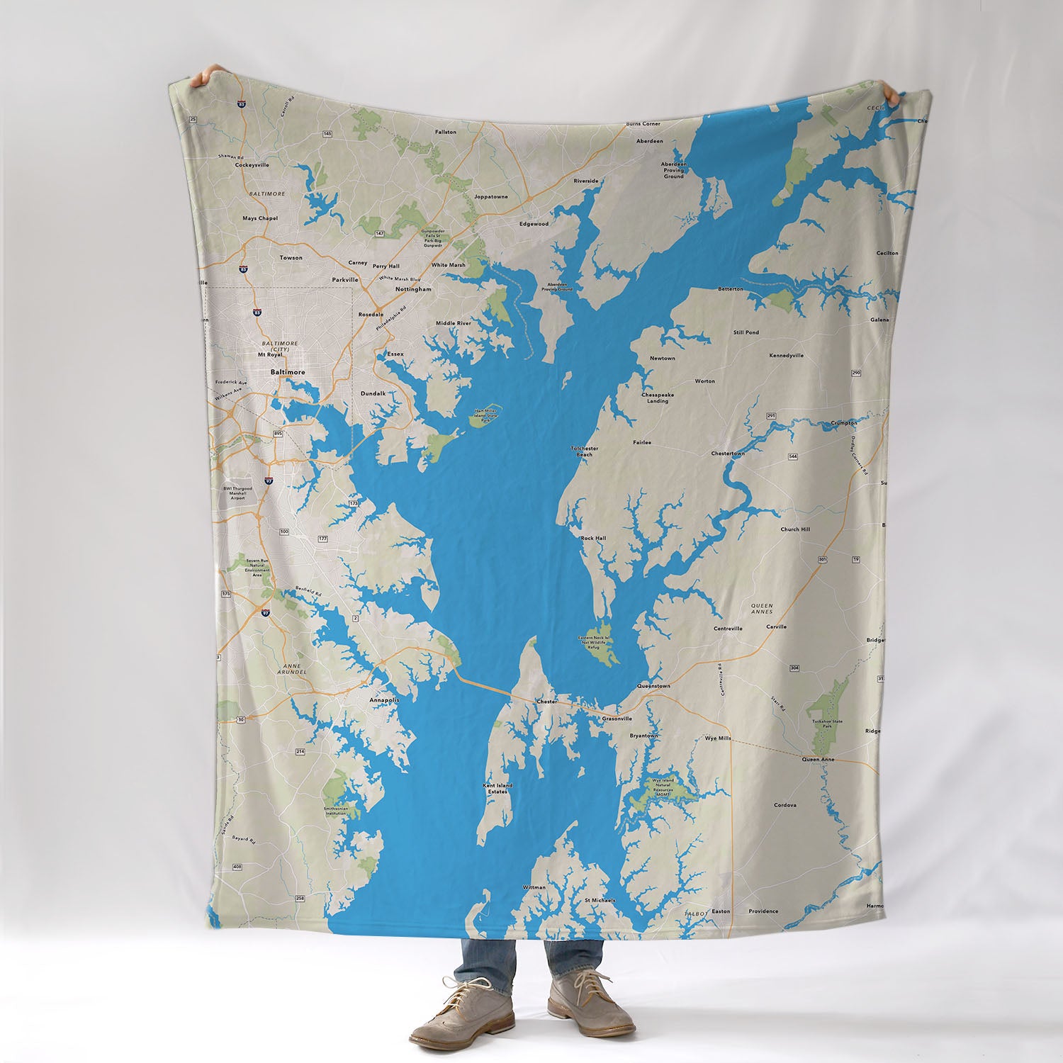 Middletown MD to Cape May NJ Hometown Blanket