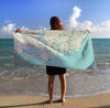 Boothbay Harbor, ME Modern Wave (Less Detail) Quick Dry Towel