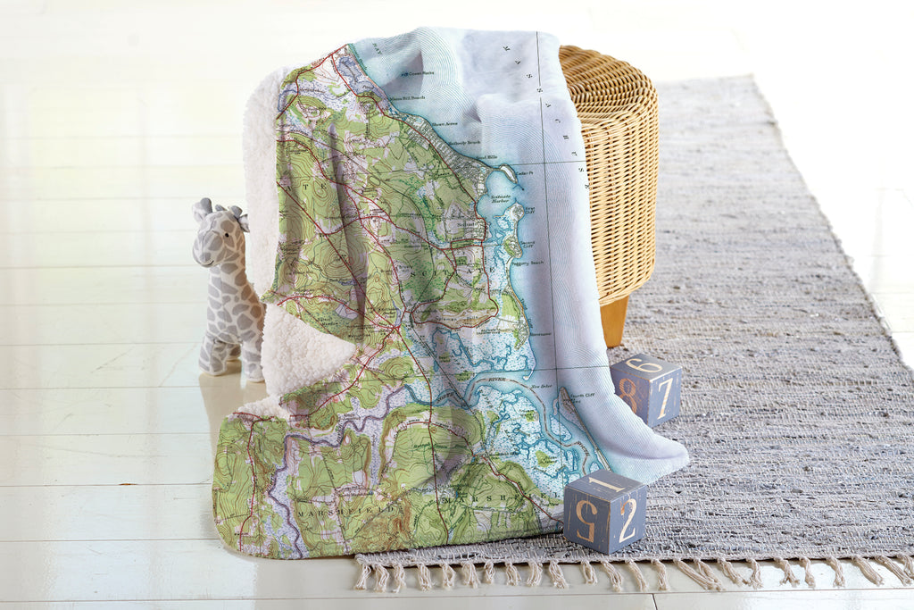 Scituate Mass. Baby Blanket