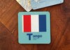 Nautical Flag Coaster - ’T’ Tango