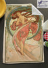 Mucha Dance tea towel