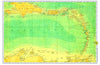 Caribbean_(_Cuba_to_Down_Island)_Single_Placemat