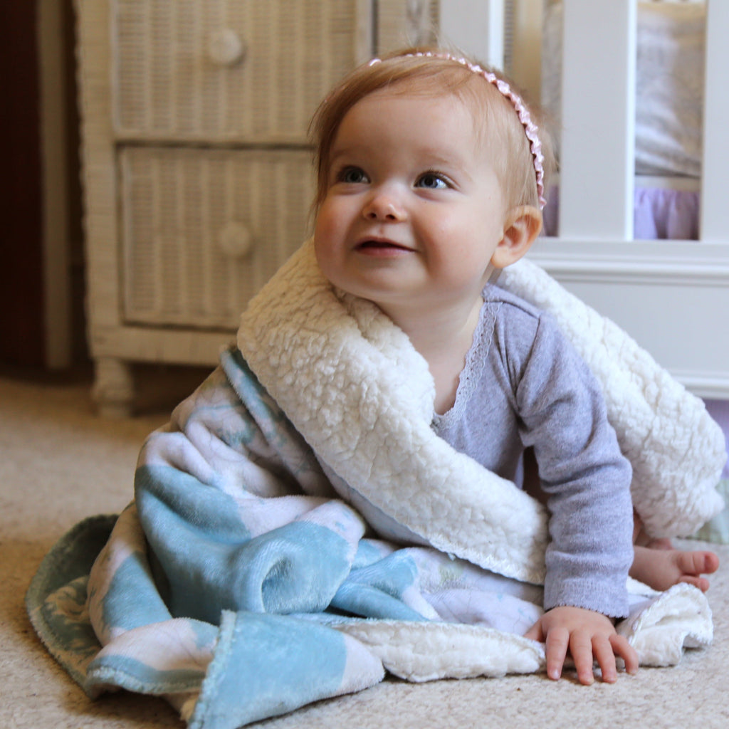 Sherpa Fleece Baby Blanket Wholesale