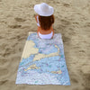 Cape Cod & The Islands Beach Towel  / Quick Dry Towel