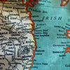 U.K. Vintage Map Scarf