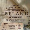 Ireland Vintage Map Scarf