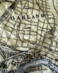 San Francisco, CA Map Blanket