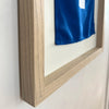 "P" Nautical Flag in Glass-Free Shadow Box Frame