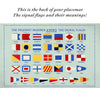 Monhegan to Pemaquid, ME Nautical Chart Placemat