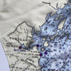 Coast of Maine Chart Scarf