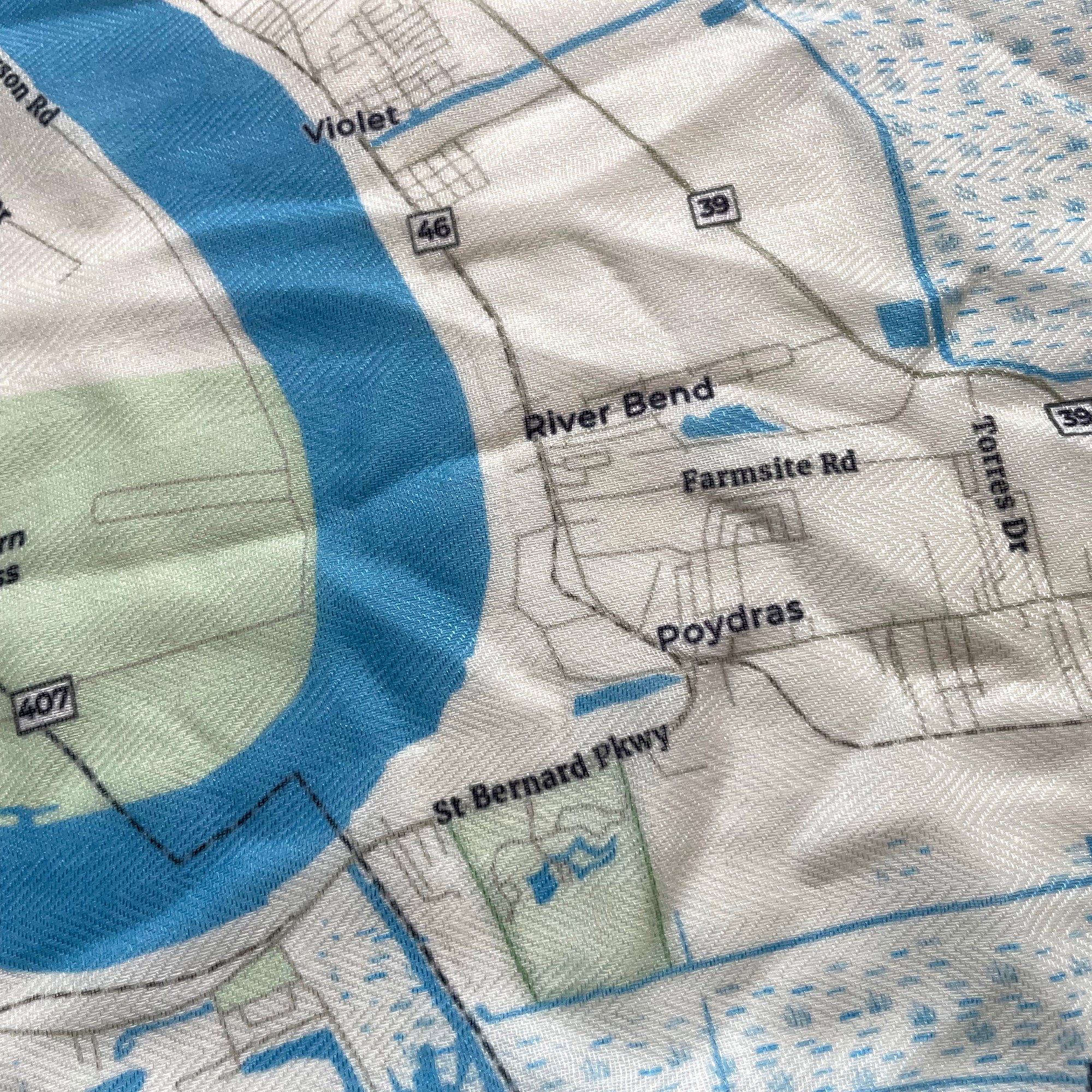 New Orleans &amp; the Mississippi River Scarf